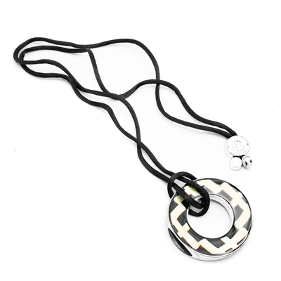 Product Γυναικείο Κολιέ Folli Follie 3N1F046Ww (40cm) από Ατσάλι Black base image