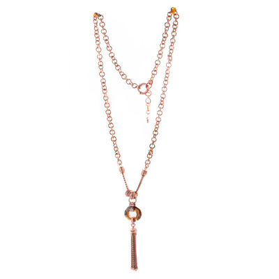 Product Γυναικείο Κολιέ Folli Follie 3N2T021Rfc (48cm) από Ατσάλι Pink base image