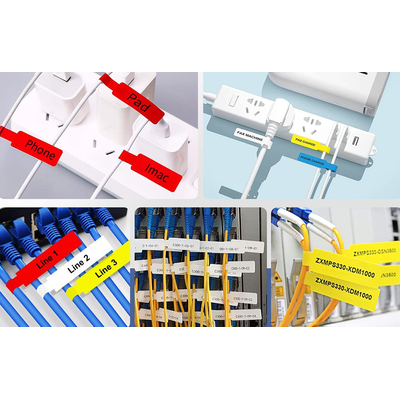 Product Αυτοκόλλητες Ετικέτες Ρολό Niimbot 25*38+40-100 Cable Yellow base image
