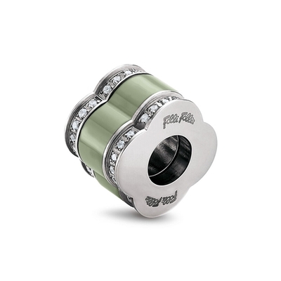 Product Γυναικείο Κολιέ Folli Follie 3P16F003Ec (1cm) από Ασήμι Green base image