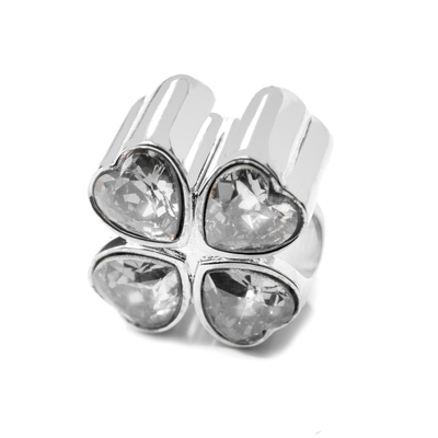 Product Γυναικείο Κολιέ Folli Follie 3P16F009C (1,5cm) από Ασήμι Grey base image