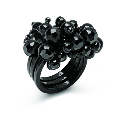 Product Γυναικείο Δαχτυλίδι Folli Follie 3R1T004Kk-52 (52) από Ατσάλι Black base image