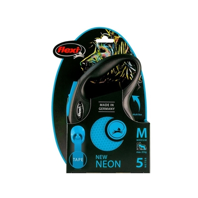 Product Λουρί Σκύλου Flexi New NEON Μπλε Μέγεθος M base image