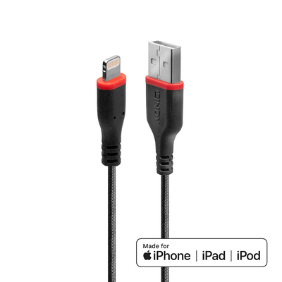 Product Καλώδιο USB Lindy 31291 Μαύρο 1 m base image