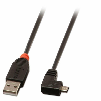 Product Καλώδιο USB 2.0 A σε Micro USB B Lindy 31977 2 m Μαύρο base image