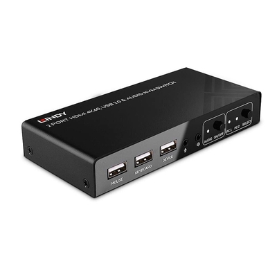 Product KVM Switch LINDY 32809 base image