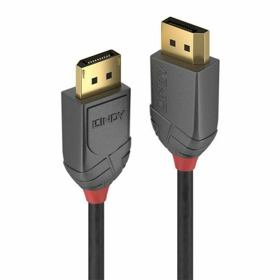 Product Καλώδιο DisplayPort LINDY 36484 Μαύρο Μαύρο/Γκρι 5 m base image