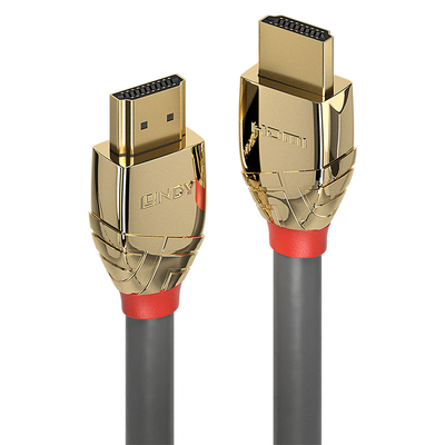 Product Καλώδιο HDMI LINDY 37863 3 m Γκρι Χρυσό base image