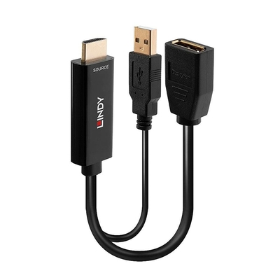 Product Αντάπτορας HDMI σε DisplayPort Lindy 38289 Μαύρο base image