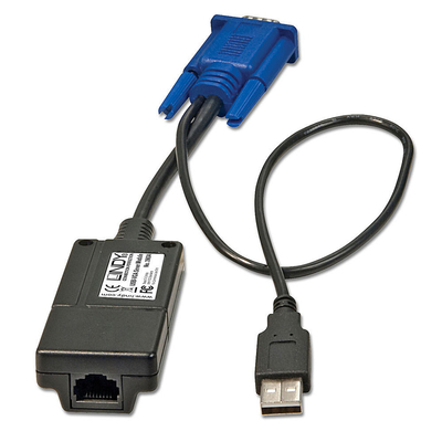 Product Αντάπτορας USB σε VGA Lindy 39634 Μαύρο/Μπλε base image