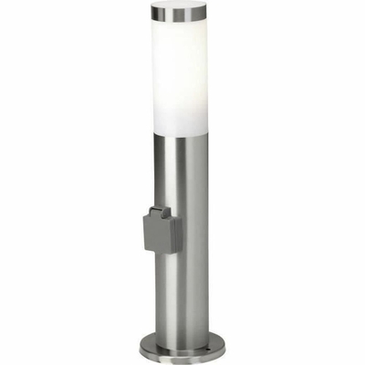 Product LED φωτεινή πυλώνα Brilliant Ασημί Ανοξείδωτο ατσάλι base image