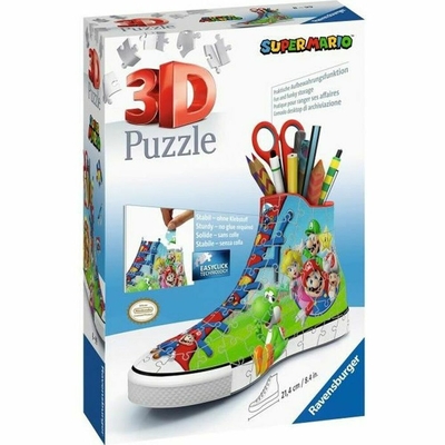 Product 3D Παζλ Ravensburger Sneaker Super Mario 108 Τεμάχια base image