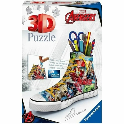 Product 3D Παζλ Ravensburger Sneaker Avengers 108 Τεμάχια base image