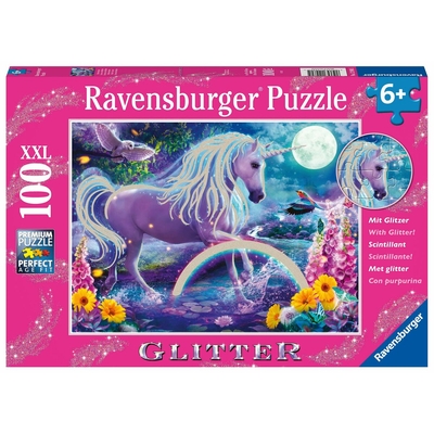 Product Παζλ Ravensburger 12980 Μονόκερος Γκλίτερ XXL 100 Τεμάχια base image