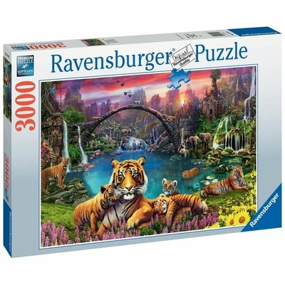 Product Παζλ Ravensburger Tigers in the lagoon 3000 Τεμάχια base image