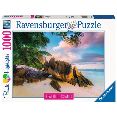 Product Παζλ Ravensburger 169078 Seychelles 1000 Τεμάχια base image