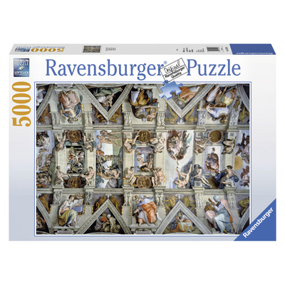 Product Παζλ Ravensburger 17429 The Sistine Chapel - Michelangelo 5000 Τεμάχια base image