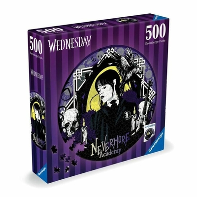 Product Παζλ Ravensburger Mercredi Adams 500 Τεμάχια base image