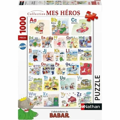 Product Παζλ Ravensburger Mes H?ros 1000 Τεμάχια (FR) base image