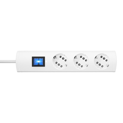 Product Πολύπριζο 3 θέσεων Schuko με Διακόπτη Kopp Duoversal Plus 3600 W (1,4 m)  base image
