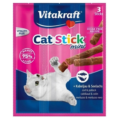 Product Snack for Cats Vitakraft CatStick Classic Ψάρια base image