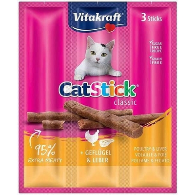 Product Snack for Cats Vitakraft CatStick Mini Πουλιά base image