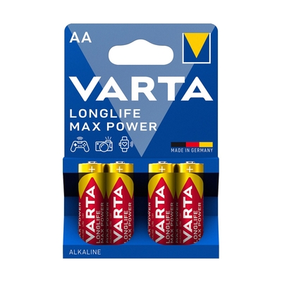 Product Μπαταρίες Varta Max Power (4 Τεμάχια) base image