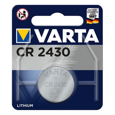 Product Μπαταρία Κουμπί Λιθίου Varta 06430101401 CR2430 3 V 290 mAh base image