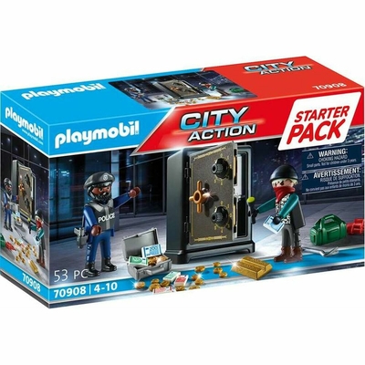 Product Playmobil City Action Starter Pack Safe 70908 base image