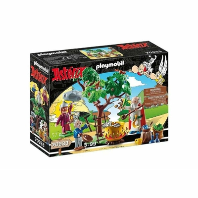 Product Playmobil Getafix with the cauldron of Magic Potion Ast?rix 70933 57 Τεμάχια base image