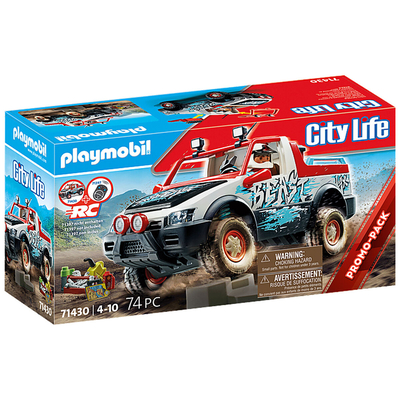 Product Playmobil City Life Αγωνιστικό Όχημα 4x4 για 4-10 ετών base image