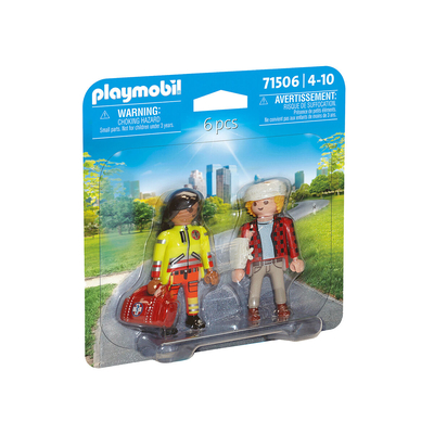 Product Playset Playmobil 71506 Γιατρός 6 Τεμάχια base image