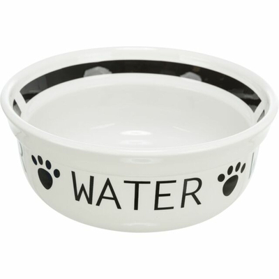 Product Ταΐστρα Trixie Λευκό Μαύρο 600 ml base image