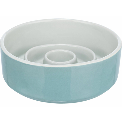 Product Ταΐστρα σκύλων Trixie Slow Feeding Μπλε Γκρι ? 14 cm 450 ml base image