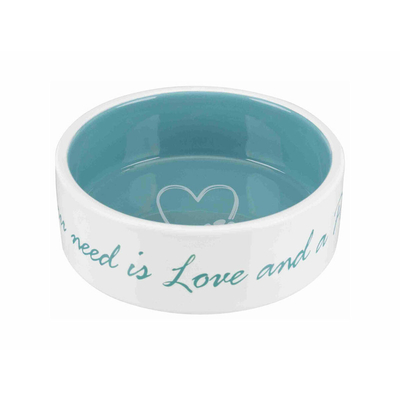 Product Ταΐστρα σκύλων Trixie Pet's Home Μπλε Κρεμ ? 12 cm 300 ml base image