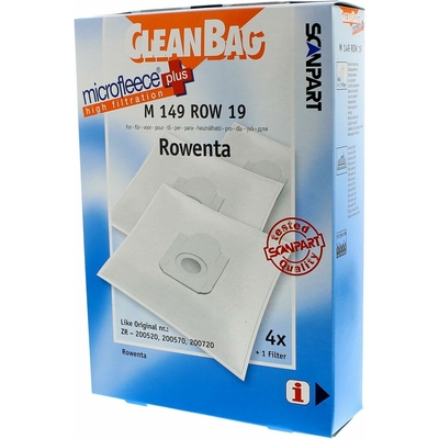 Product Σακούλα Αντικατάστασης για την Ηλεκτρική Σκούπα Scanpart M 149 ROW 19 ROWENTA  base image