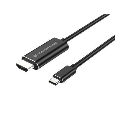 Product Καλώδιο USB-C σε HDMI Conceptronic ABBY04B Μαύρο 2 m base image