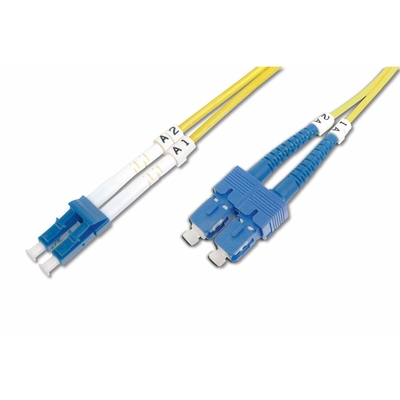 Product Καλώδιο οπτικών ινών Digitus DIGITUS Cable de conexi?n modo ?nico de fibra ?ptica, LC/SC base image