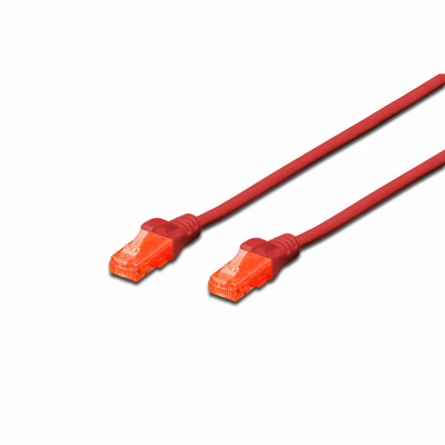 Product Καλώδιο Δικτύου UTP Κατηγορίας 6 Digitus DK-1617-0025/R Κόκκινο 25 cm base image
