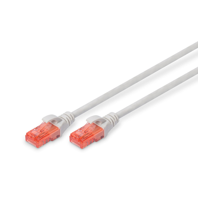 Product Καλώδιο Δικτύου UTP Κατηγορίας 6 Digitus by Assmann DK-1617-005 Γκρι 50 cm base image