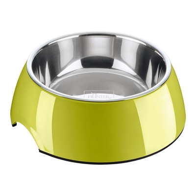 Product Ταΐστρα σκύλων Hunter Ανοξείδωτο ατσάλι μελαμίνη Πράσινο (22 x 22 x 11,5 cm) base image