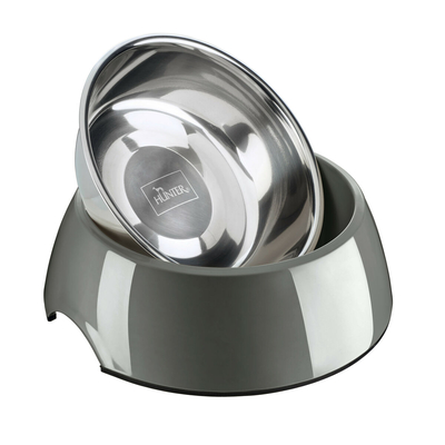 Product Ταΐστρα σκύλων Hunter Γκρι 350 ml Ανοξείδωτο ατσάλι base image