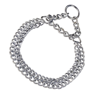 Product Κολλάρο Σκύλου Hs Sprenger Ασημί 2 mm Διπλή Σύνδεσμοι (50 cm) base image