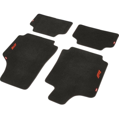 Product Σετ Χαλιών Αυτοκινήτου FORMULA 1 CM470 Μαύρο/Κόκκινο 4 uds base image