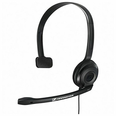 Product Ακουστικά με Μικρόφωνο Sennheiser PC 2 CHAT Μαύρο base image