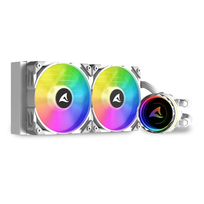 Product Ψύκτρα Επεξεργαστή Sharkoon S80 White RGB AIO base image