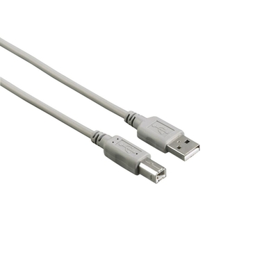 Product Καλώδιο USB A σε USB B Hama 00200900 1,5 m Γκρι base image