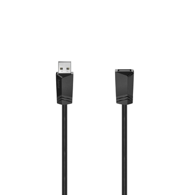 Product Καλώδιο Επέκτασης USB Hama 00200619 1,5 m Μαύρο base image