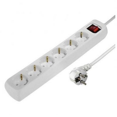 Product Πολύπριζο για Πρίζες 6 Θέσεων με Διακόπτη Hama  base image