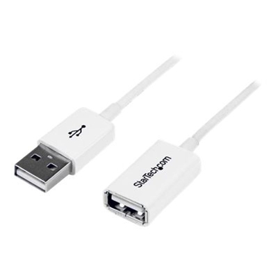 Product Καλώδιο USB StarTech 2m 2.0 - White male / female base image